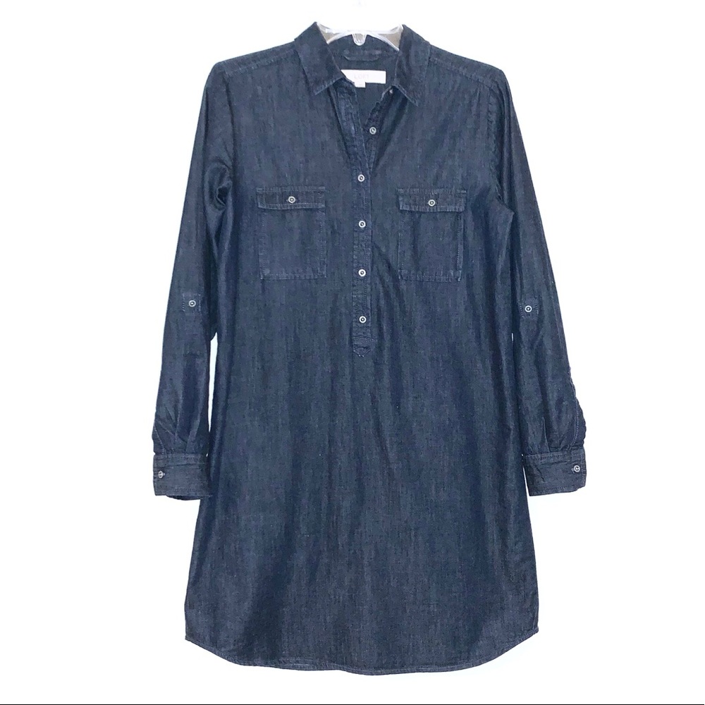 Loft Denim Shirtdress